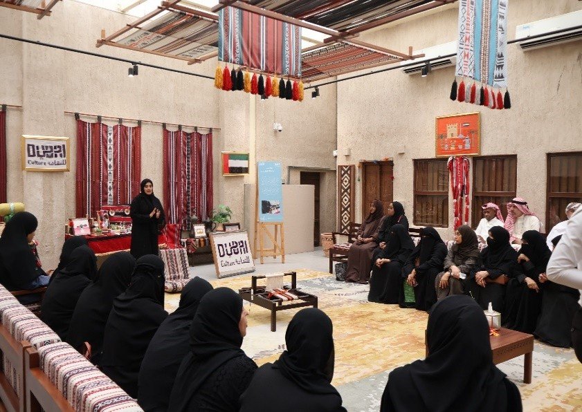 رحلة ثقافية مميزة إلى متحف الشندغة بالتعاون مع هيئة الثقافة والفنون في دبي.