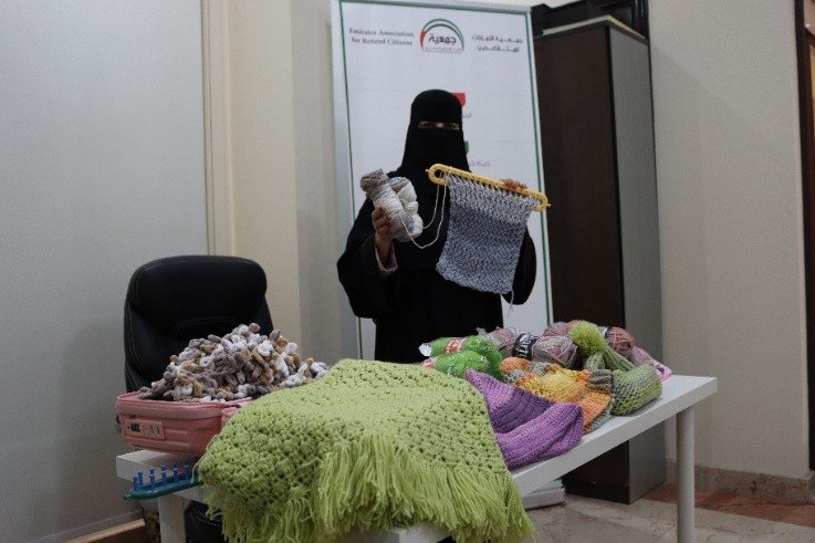 فعالية "الأعمال اليدوية (الكروشيه)"